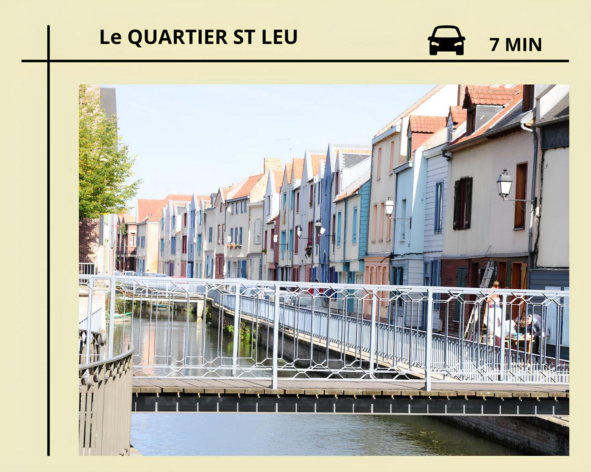 アミアンStudio Miraumont, Stationnement Gratuit, 5Min Gareアパートメント エクステリア 写真
